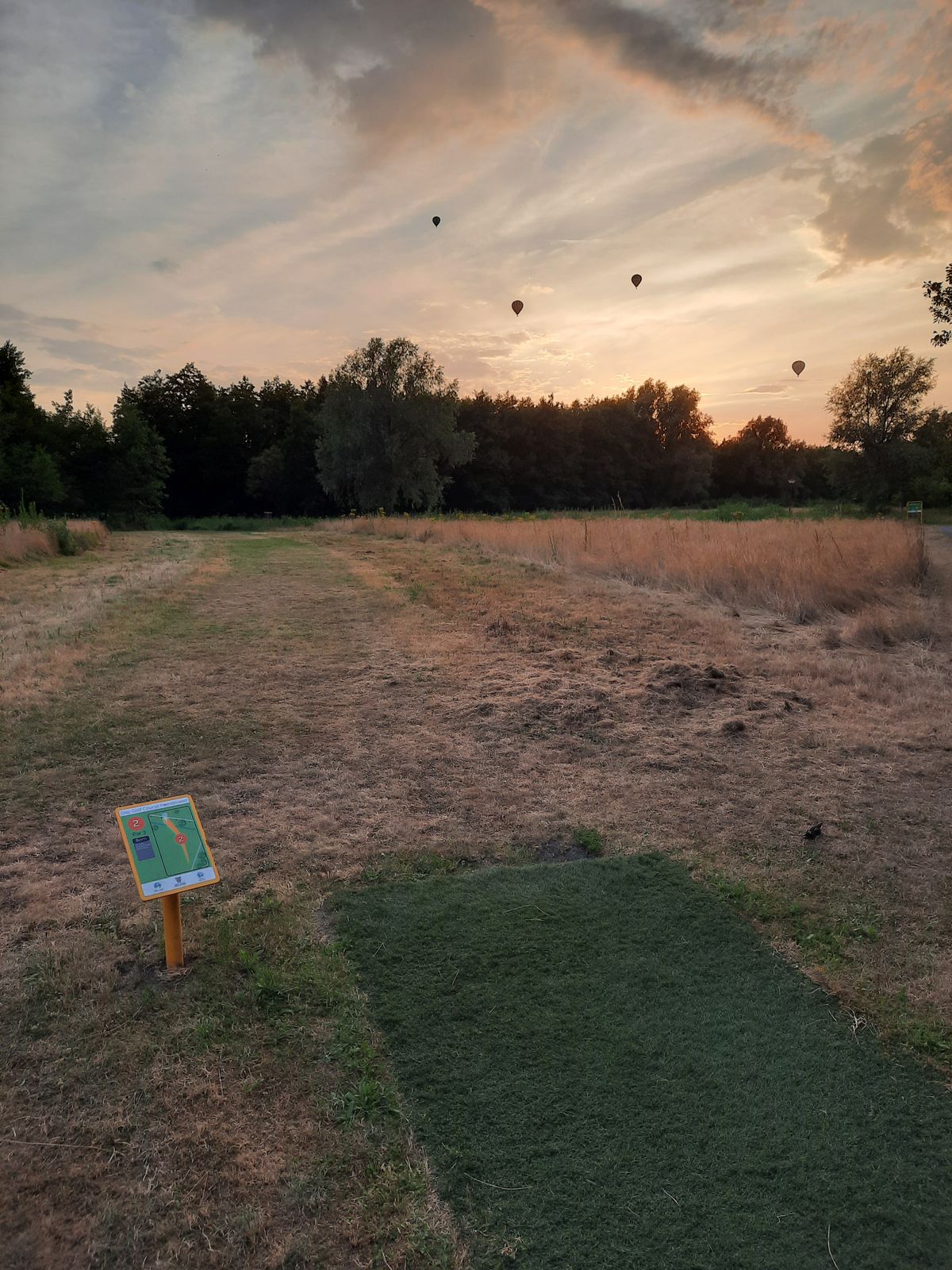 Hole 18 from tee