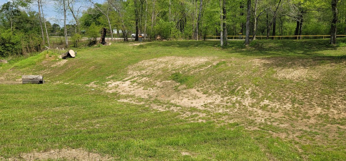 Gully on hole 3