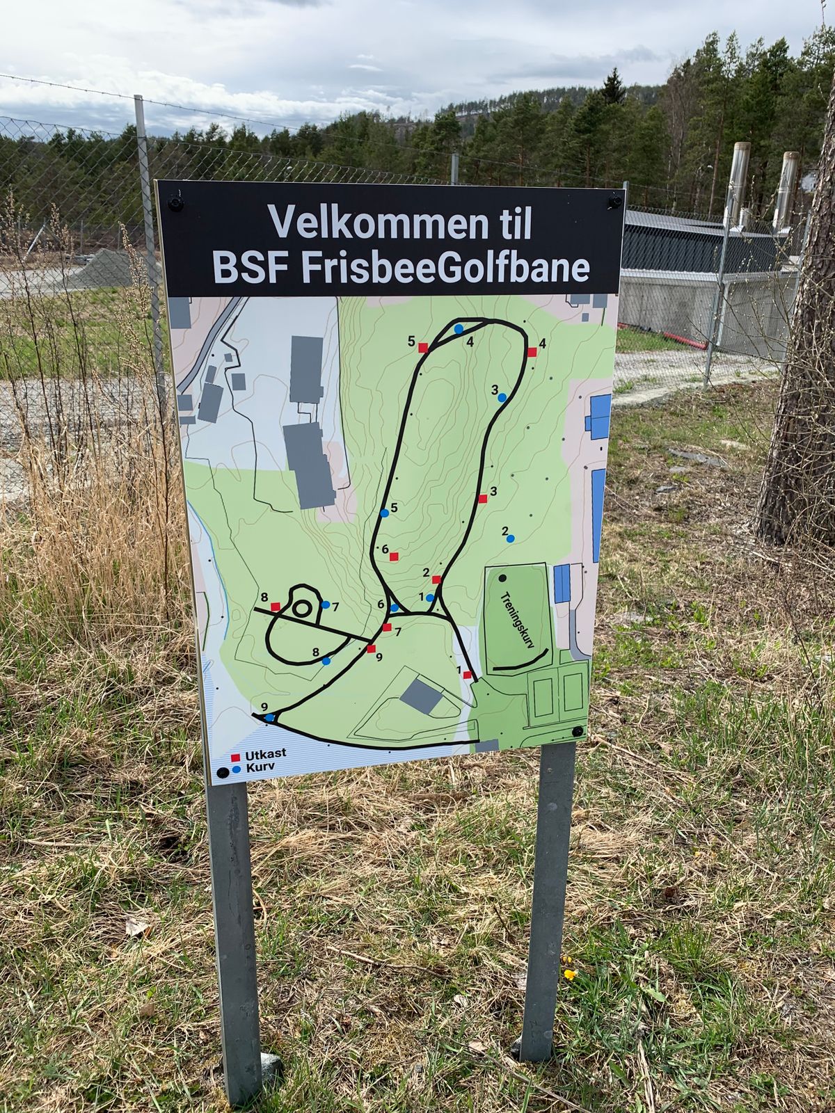 Map of the course