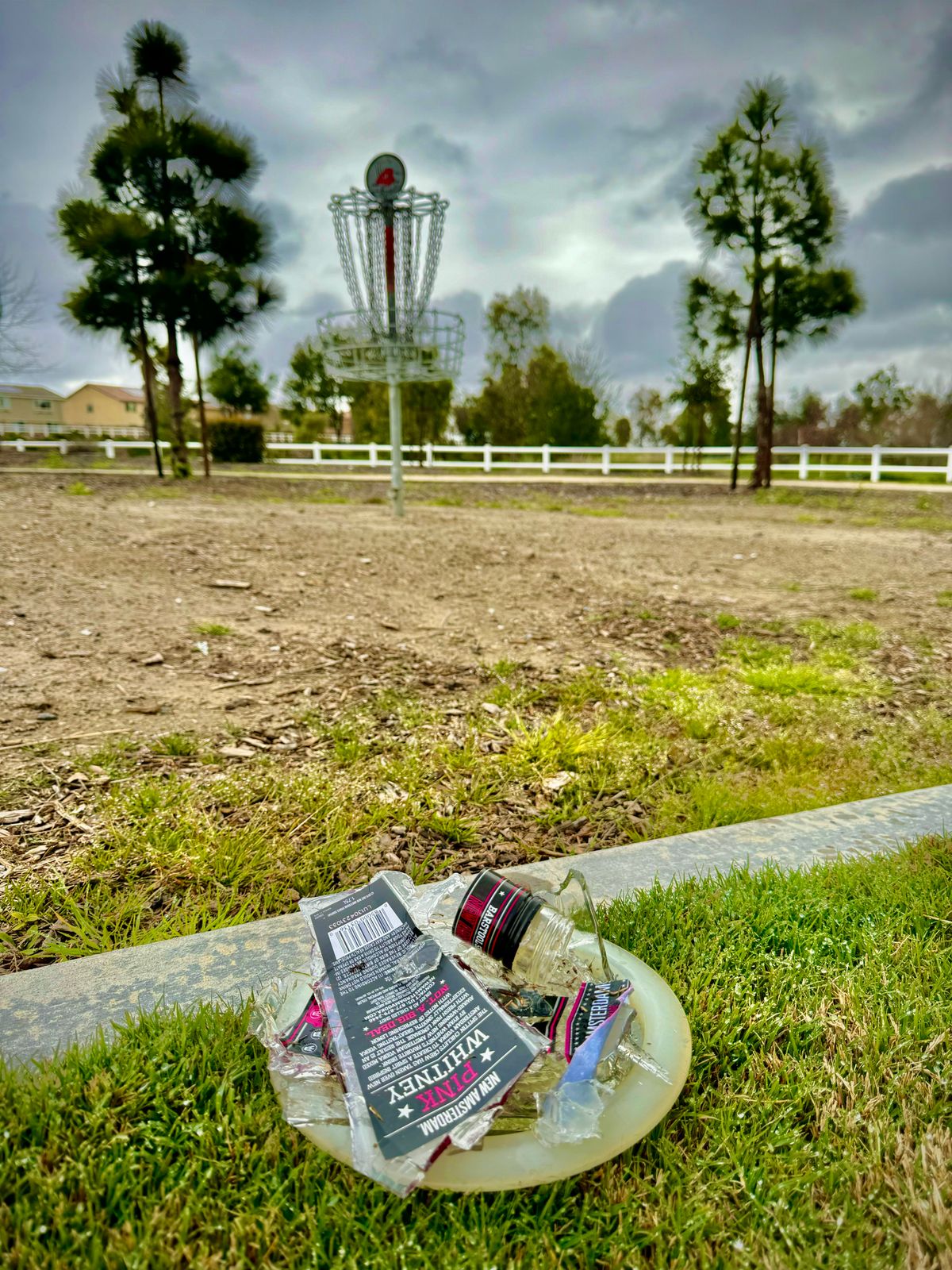 If u must drink, please don’t smash ur bottle leaving all of your glass all over the park u idiot!
