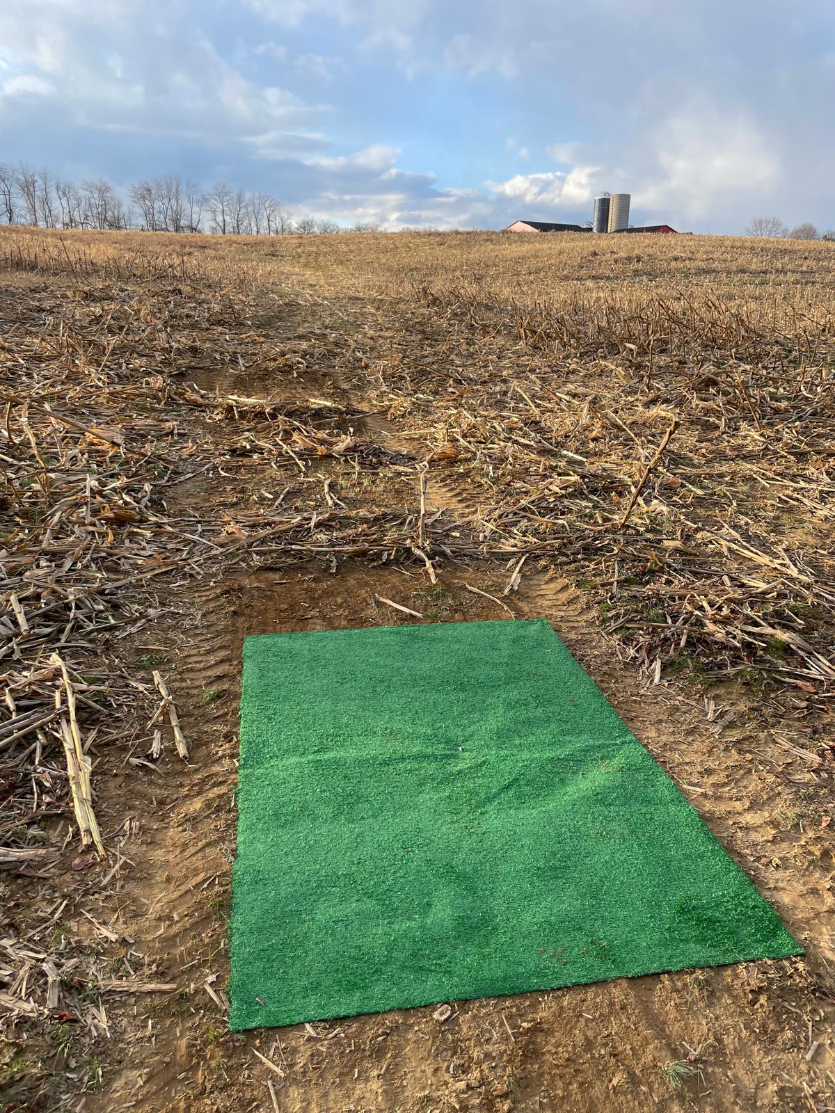 Hole 17 big uphill
