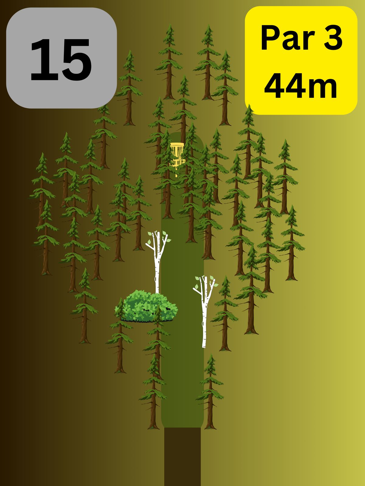 Teesign for hole 15