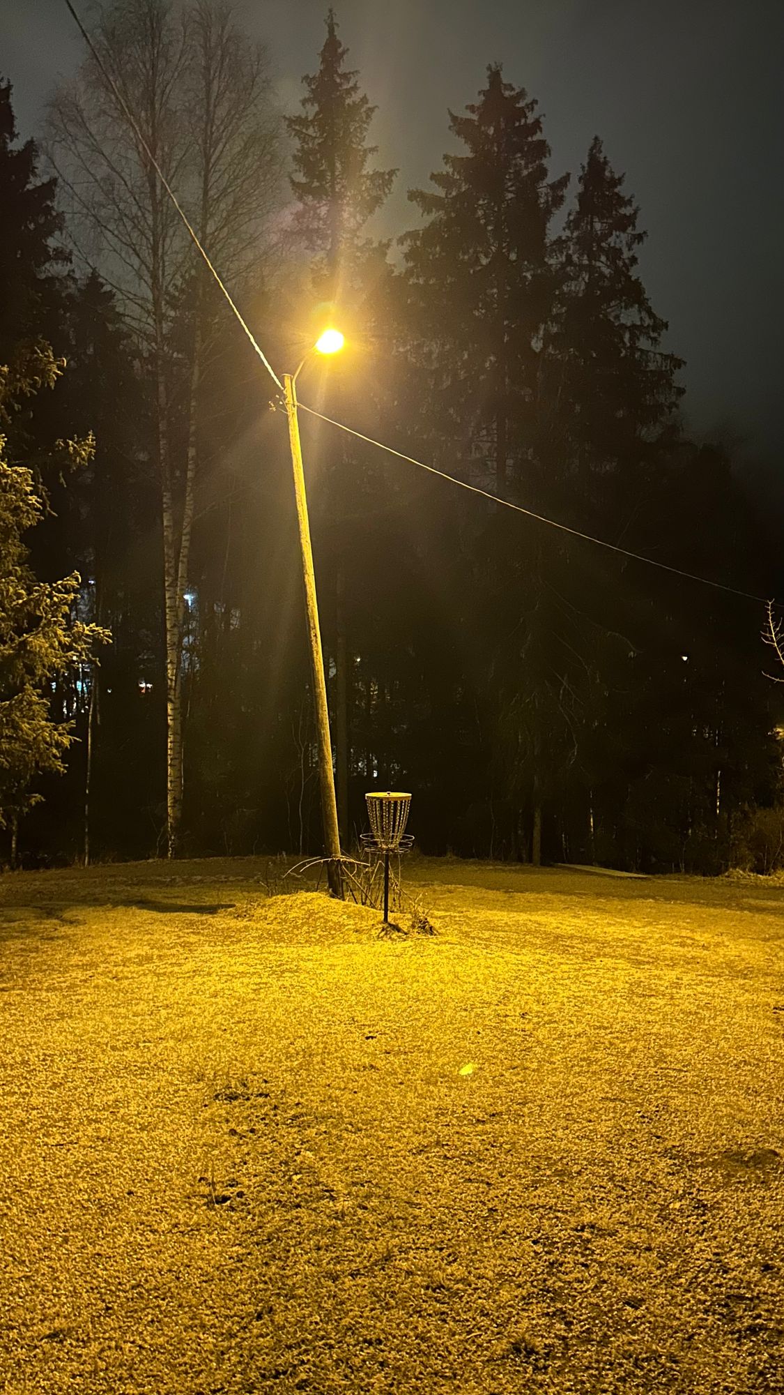 Light up the course to 23:00