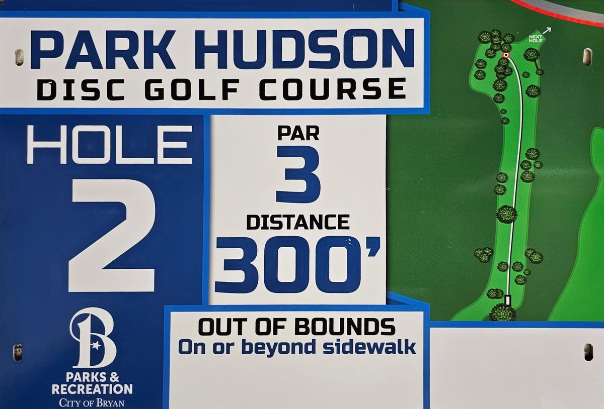 Hole 2 Sign