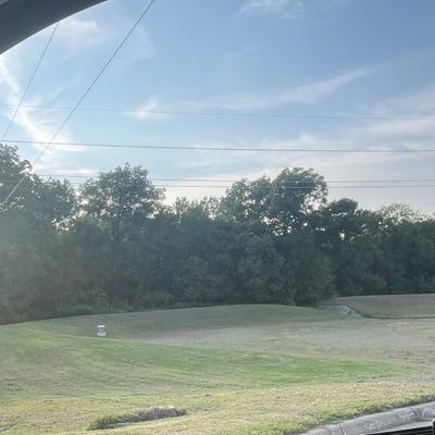 Hole 3 basket, from Ob view