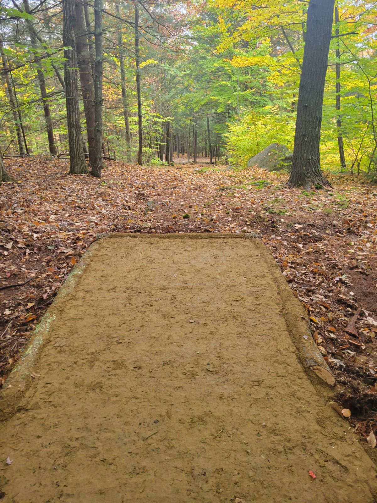 Hole 9 from the tee.