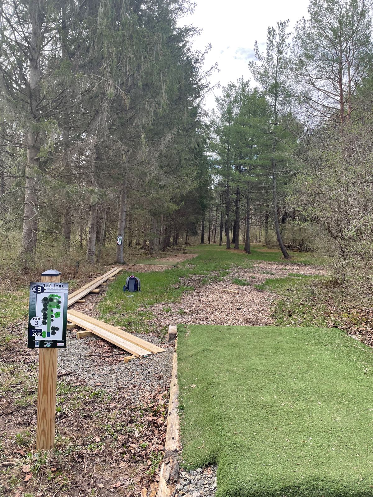 Hole 3, Blue (Long) tee.