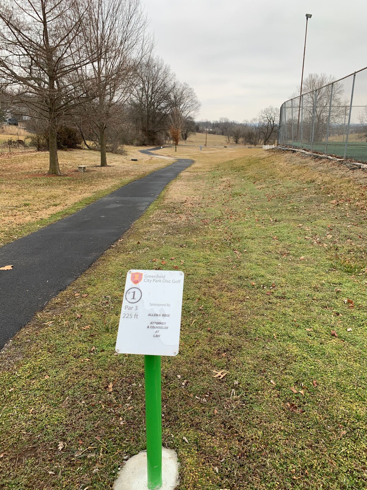 Tee box #1