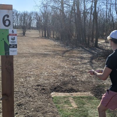 Front 9 has great signage, back 9 coming . . .