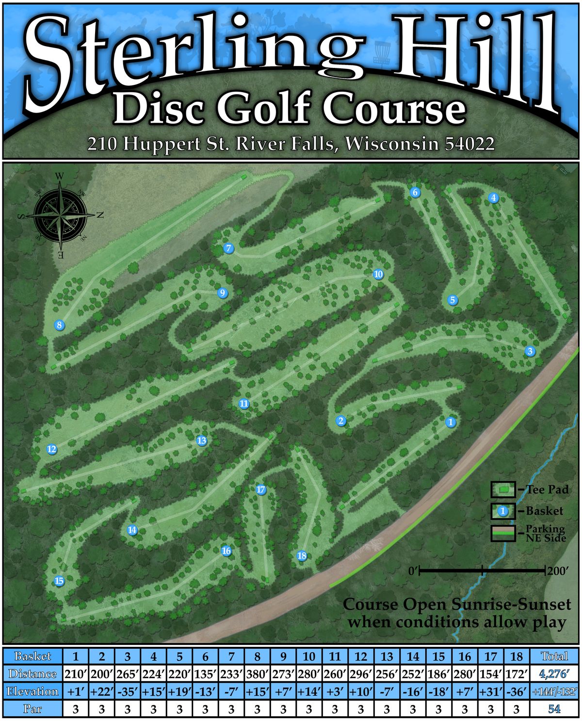 Course Map.