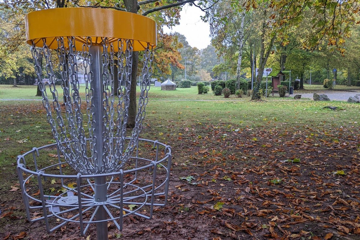 Basket three looking back up the Pro fairway