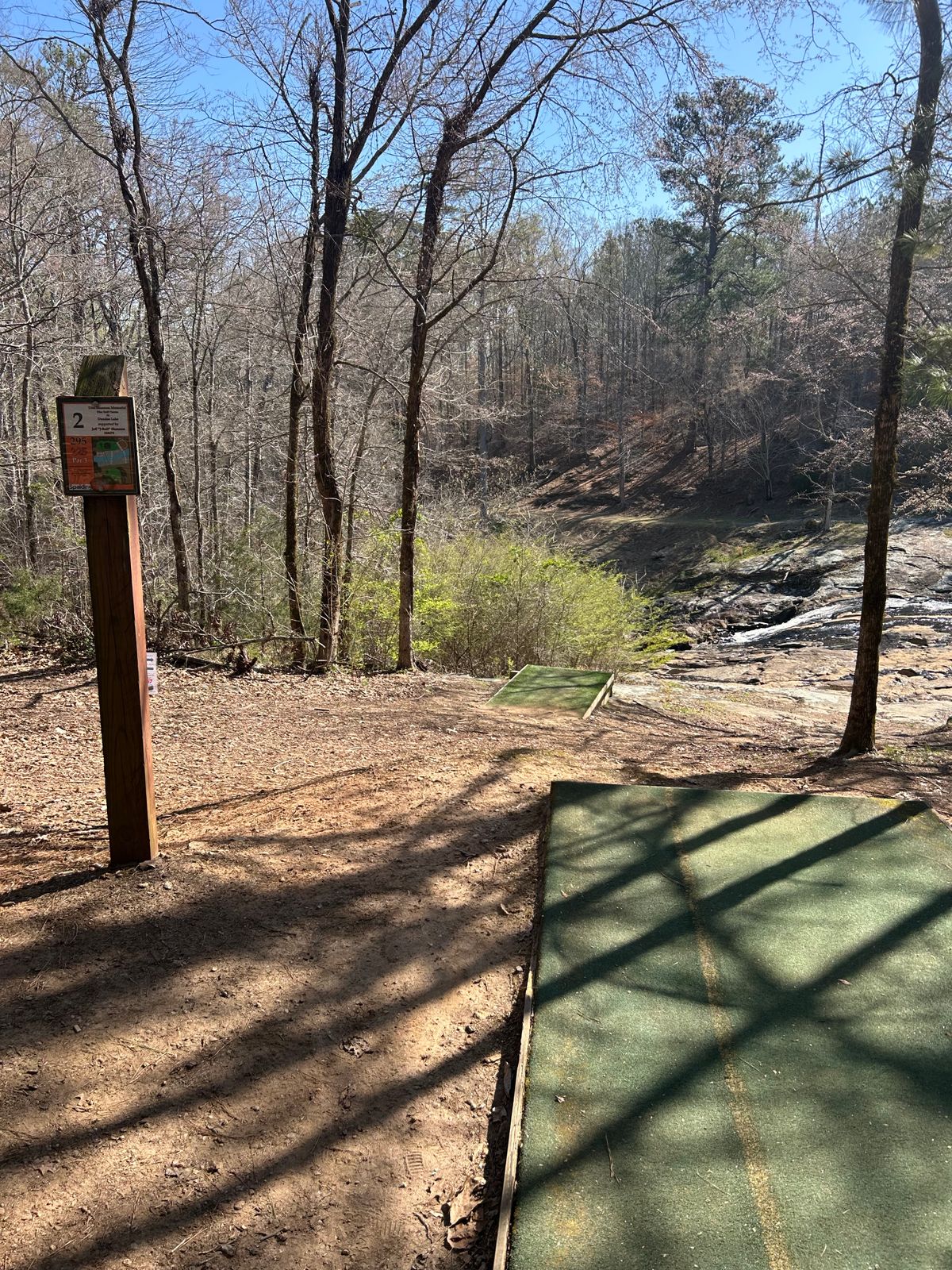 Hole 2 pad, legendary shot