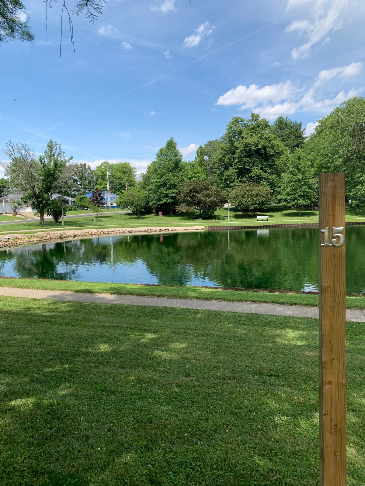 Hole 15 tee pad
