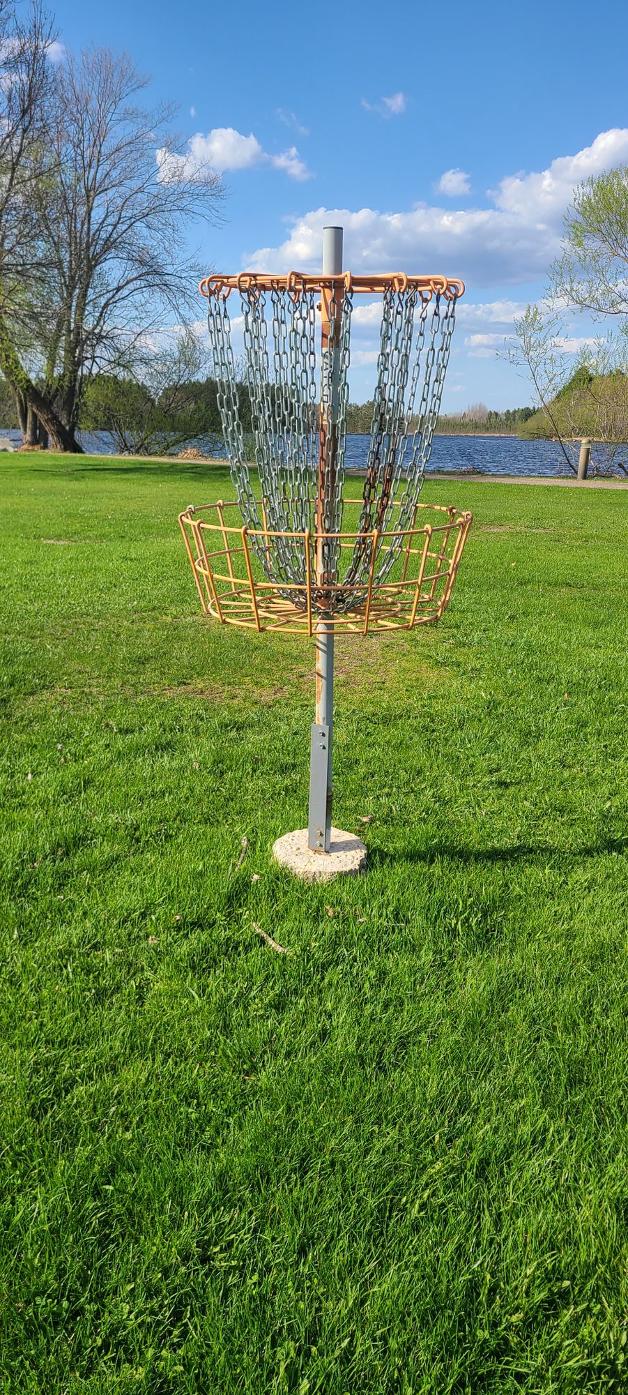 Hole 10 basket