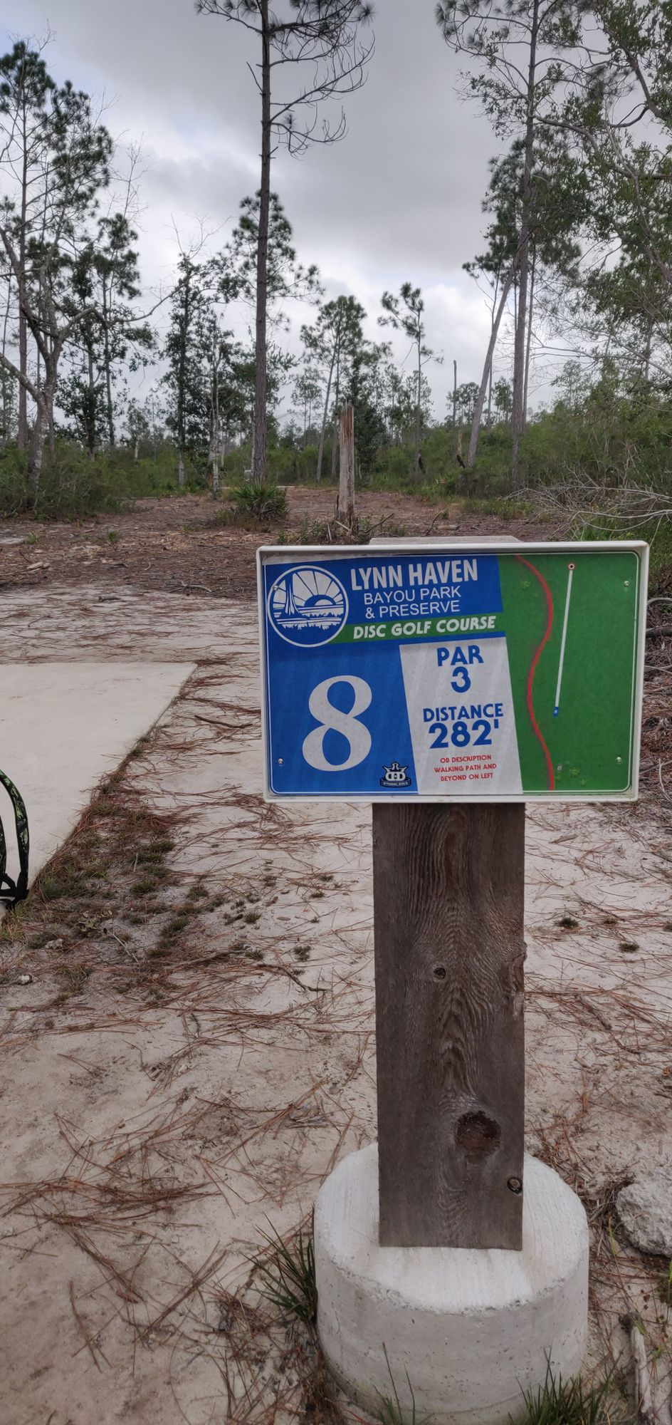 Hole 8 teesign