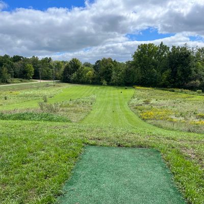 Hole 7 Beautiful downhill tee shot