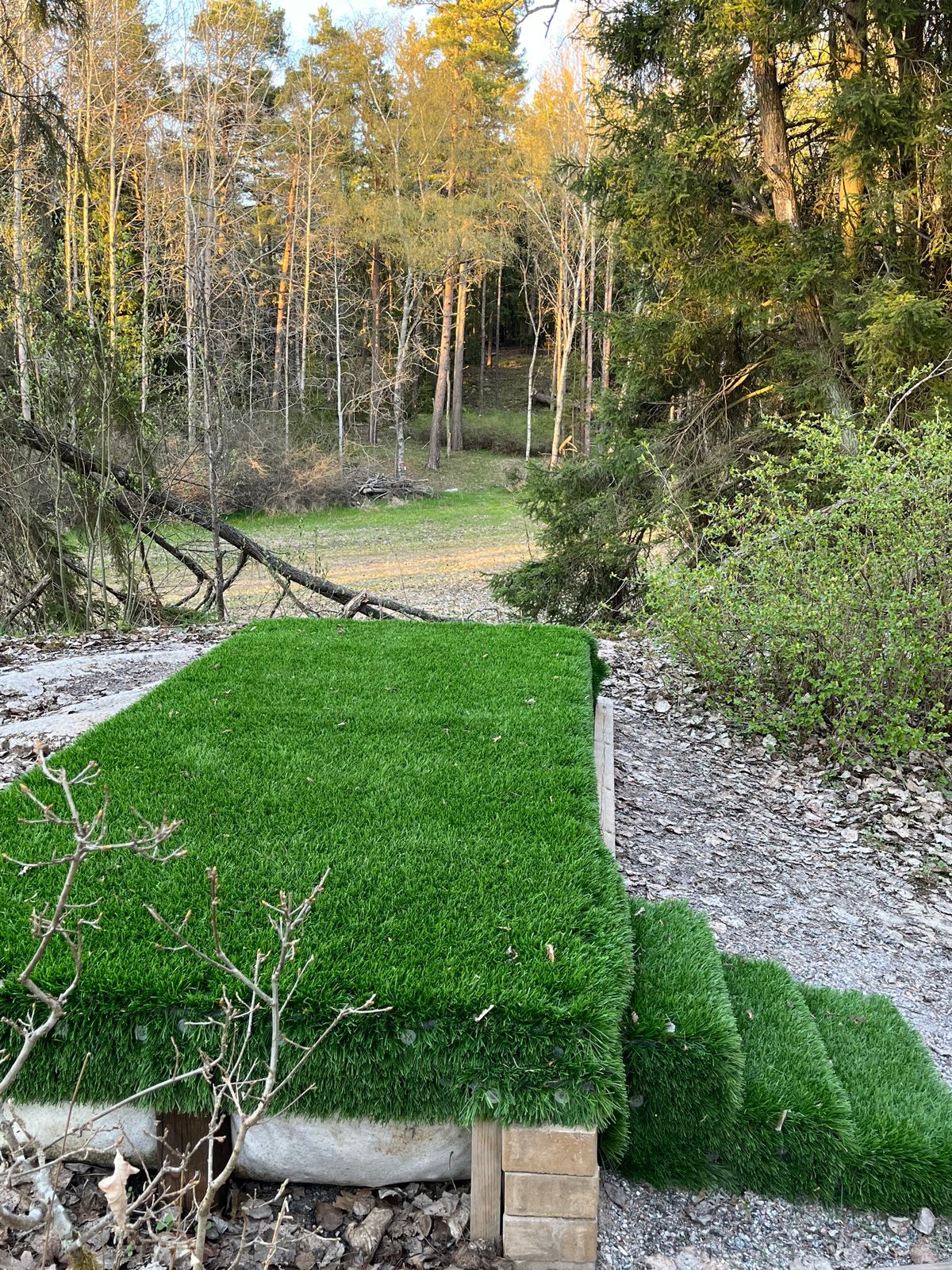 Hål 4, probably a Signature hole for this course.
