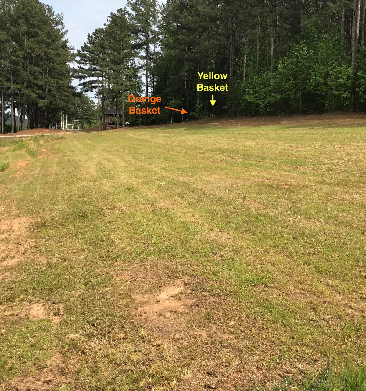 Hole 9 red tee