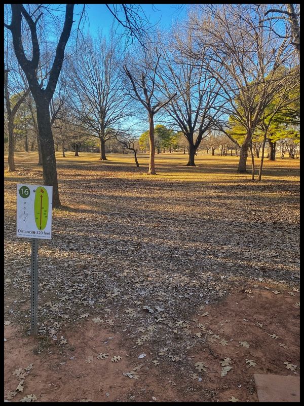 #16 Tee - throwing northwest