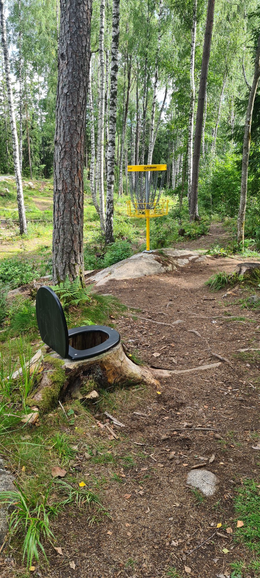 In case you throw like sh*t on hole 7.