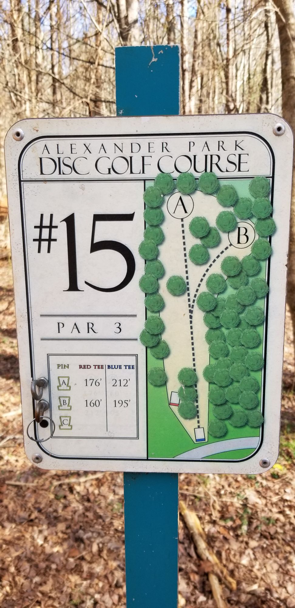 Hole 15 Sign