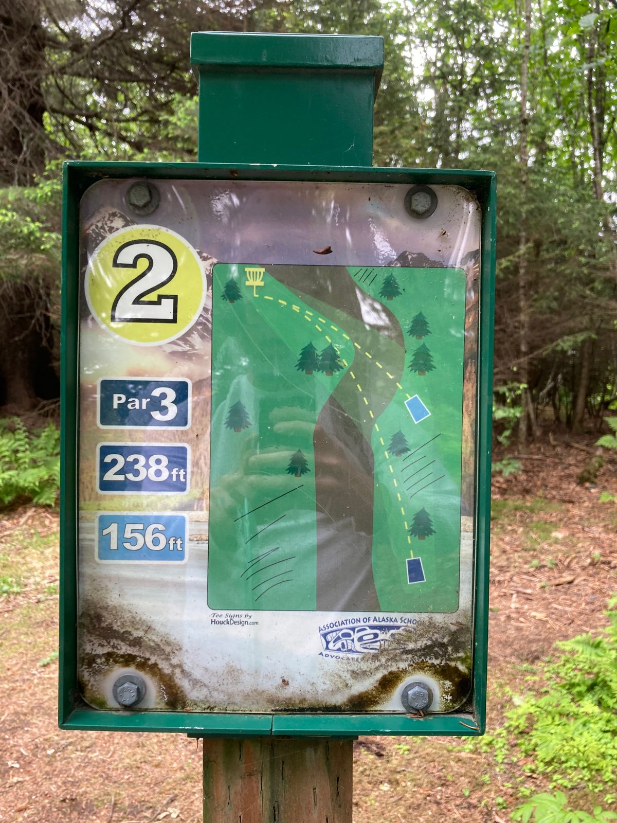 Hole 2 Plaque