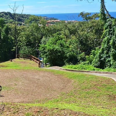 View of both sides of the island!