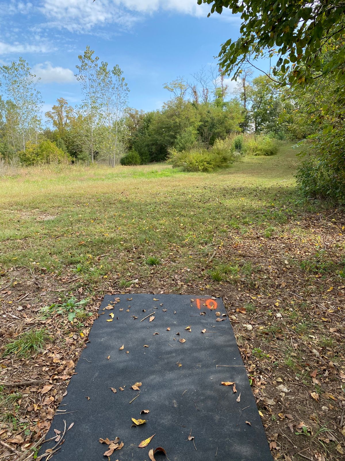 Hole 10 tee