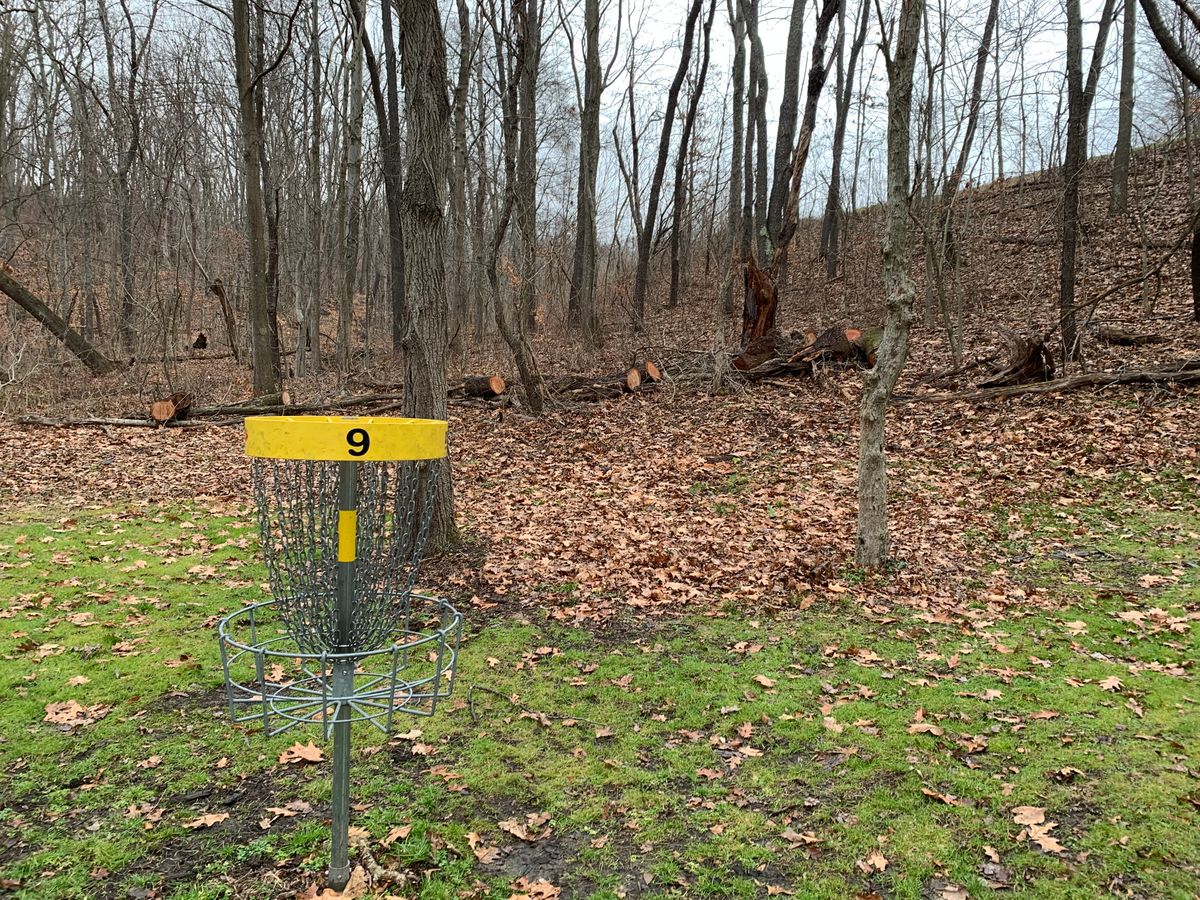 Hole 9 A pin