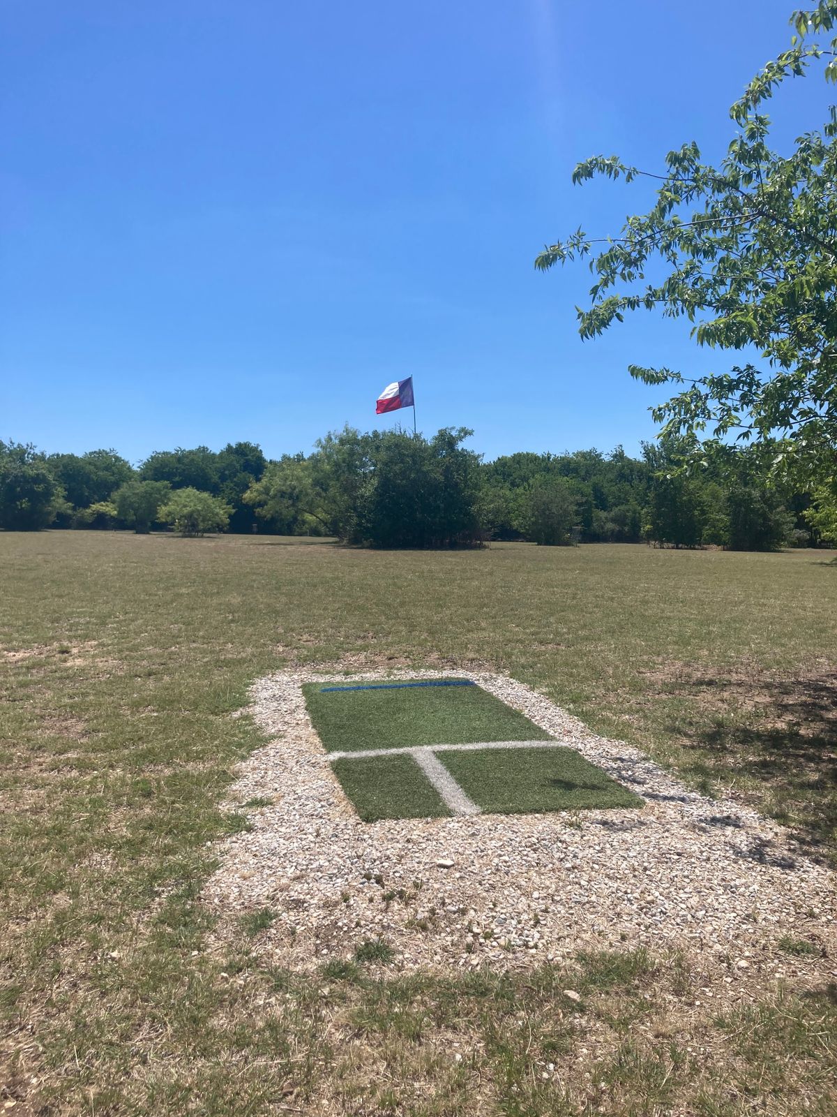 Tee with a view.