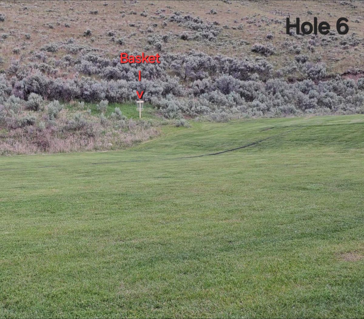 Hole 6 tee view
