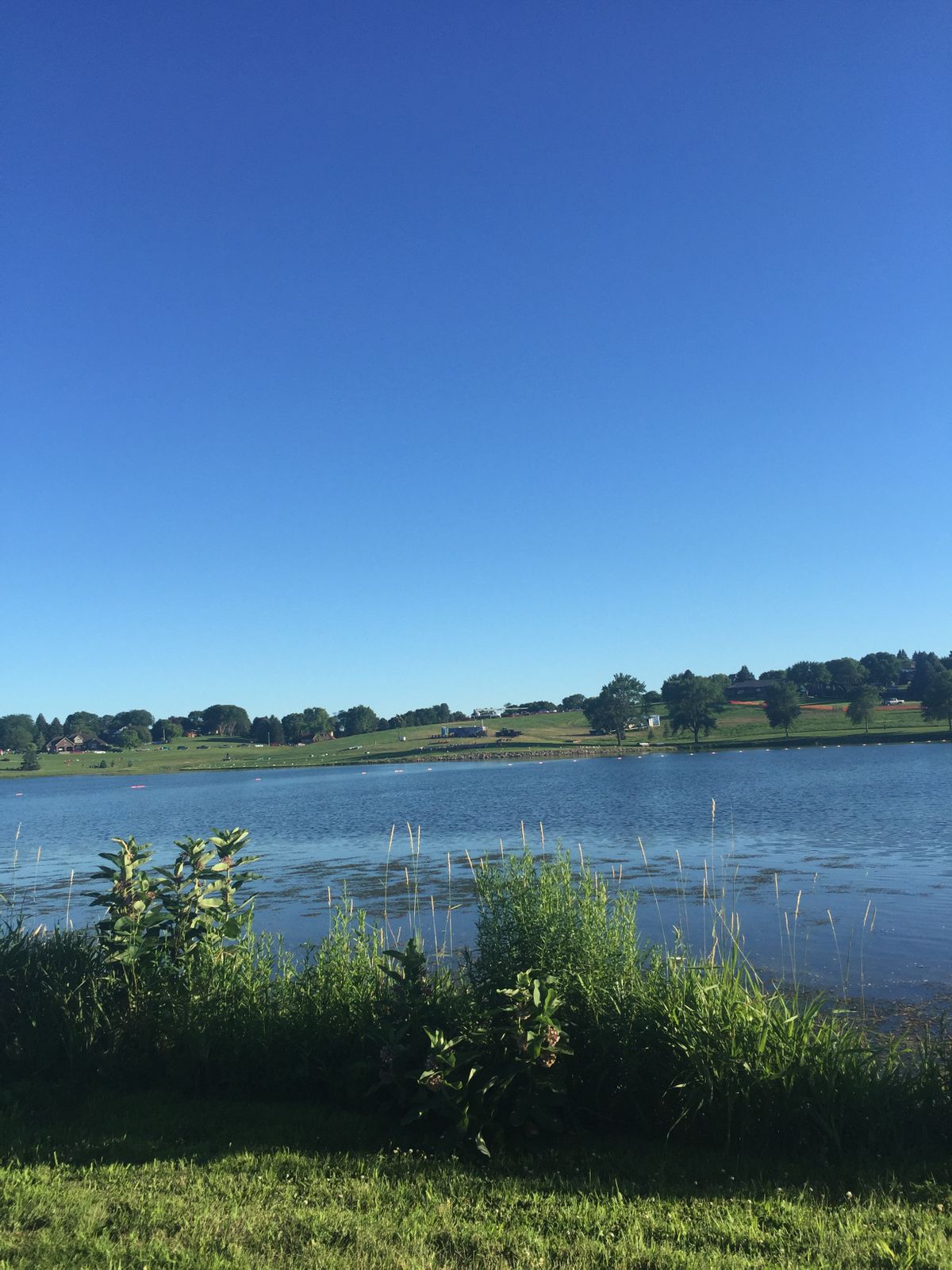 Beautiful lake to play around
