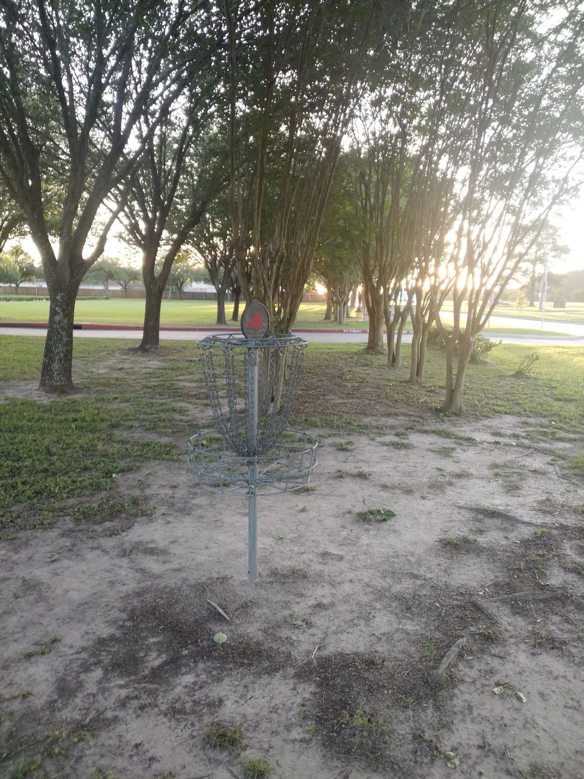 Hole 4 basket