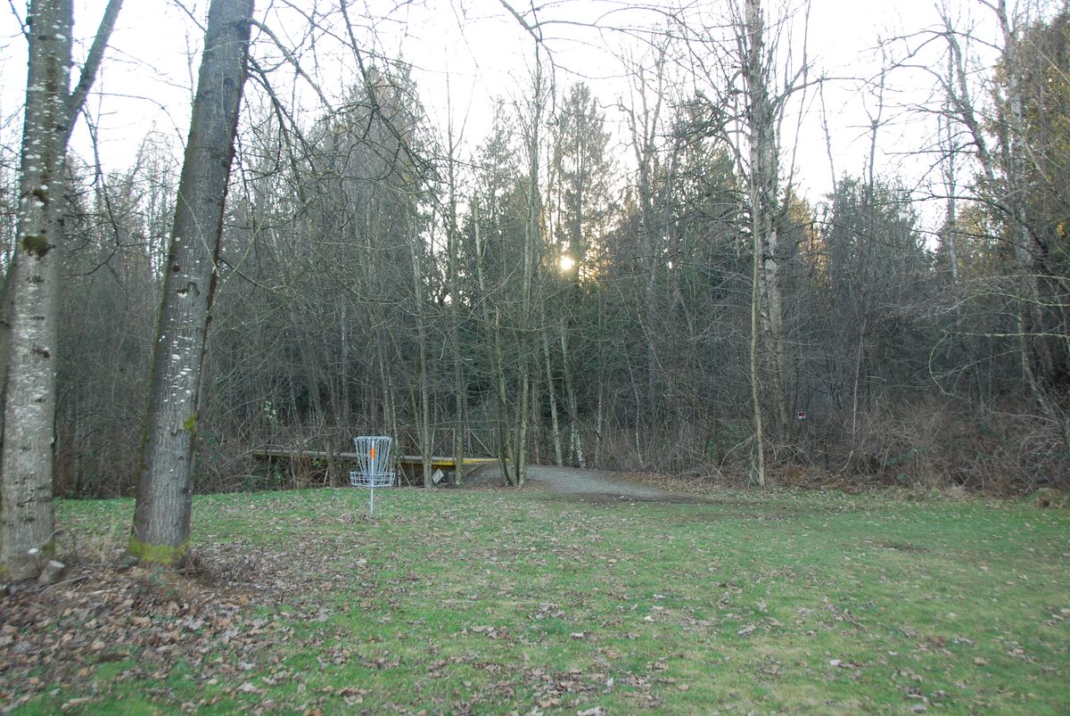 View of Hole 2 & 6's Basket