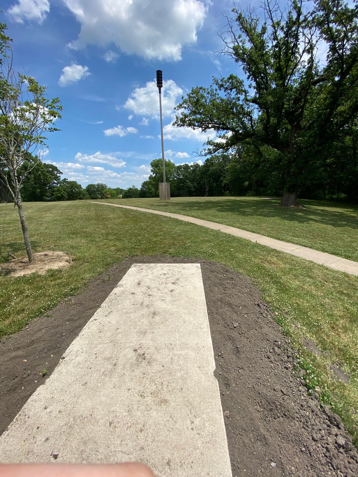 Hole 2 long tee