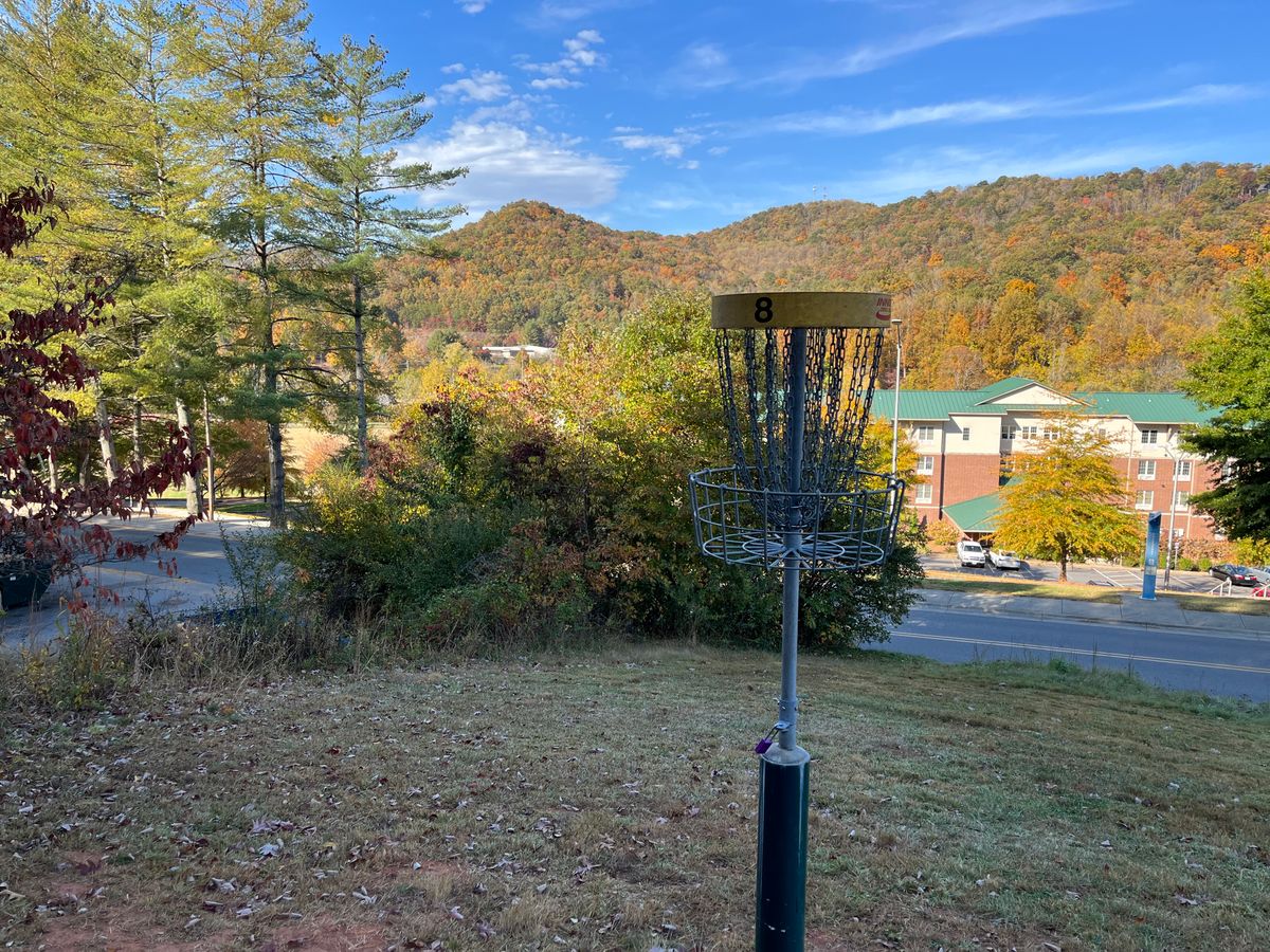 More fall colors on the elevated eighth basket.