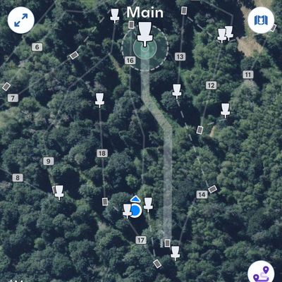 Every hole is fairly accurate on UDisc.
Hole 15 was off.
My gps location is the correct tee pad 15.