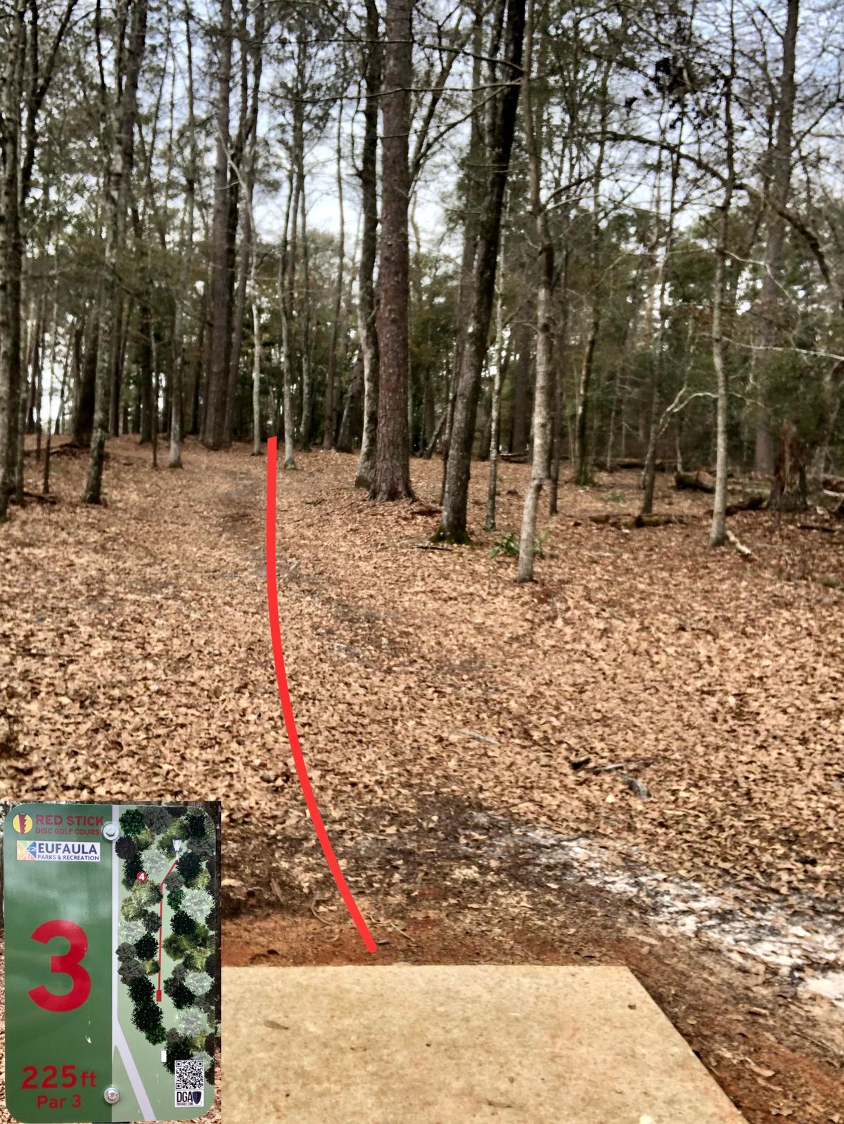 Hole 3 | SHORT pad
