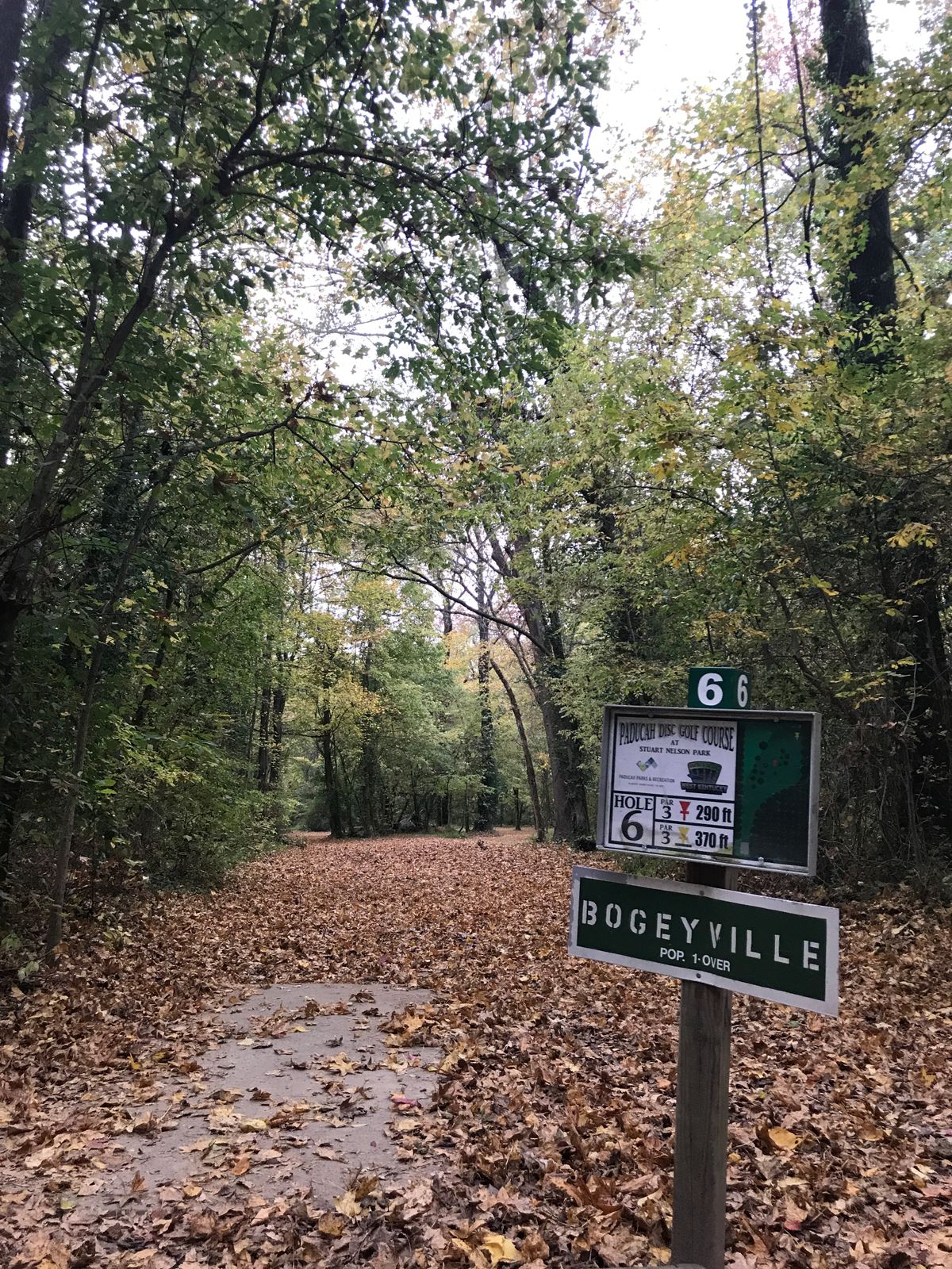 Hole 6 @ Stuart Nelson (October 2023)