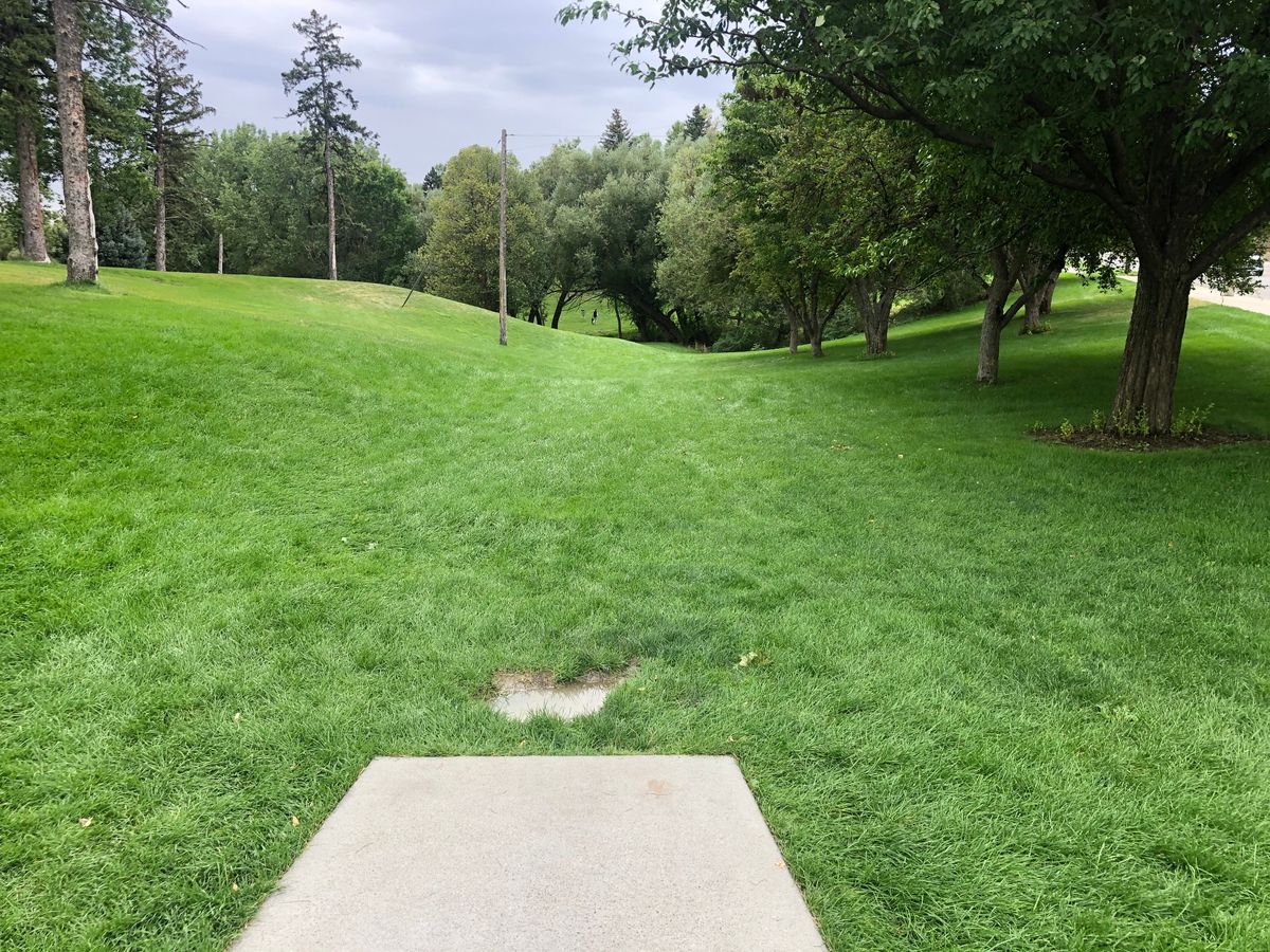 Hole #7 tee box