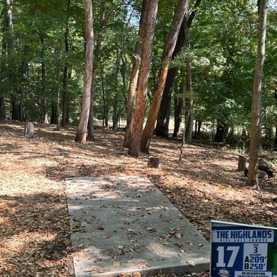 The Highlands at J. Travis Price Park - Hole 17