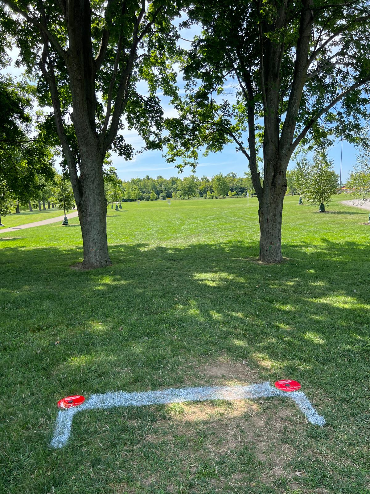 Hole 1 tee