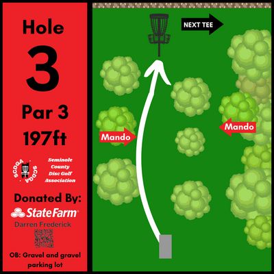 Hole 3 Teesign