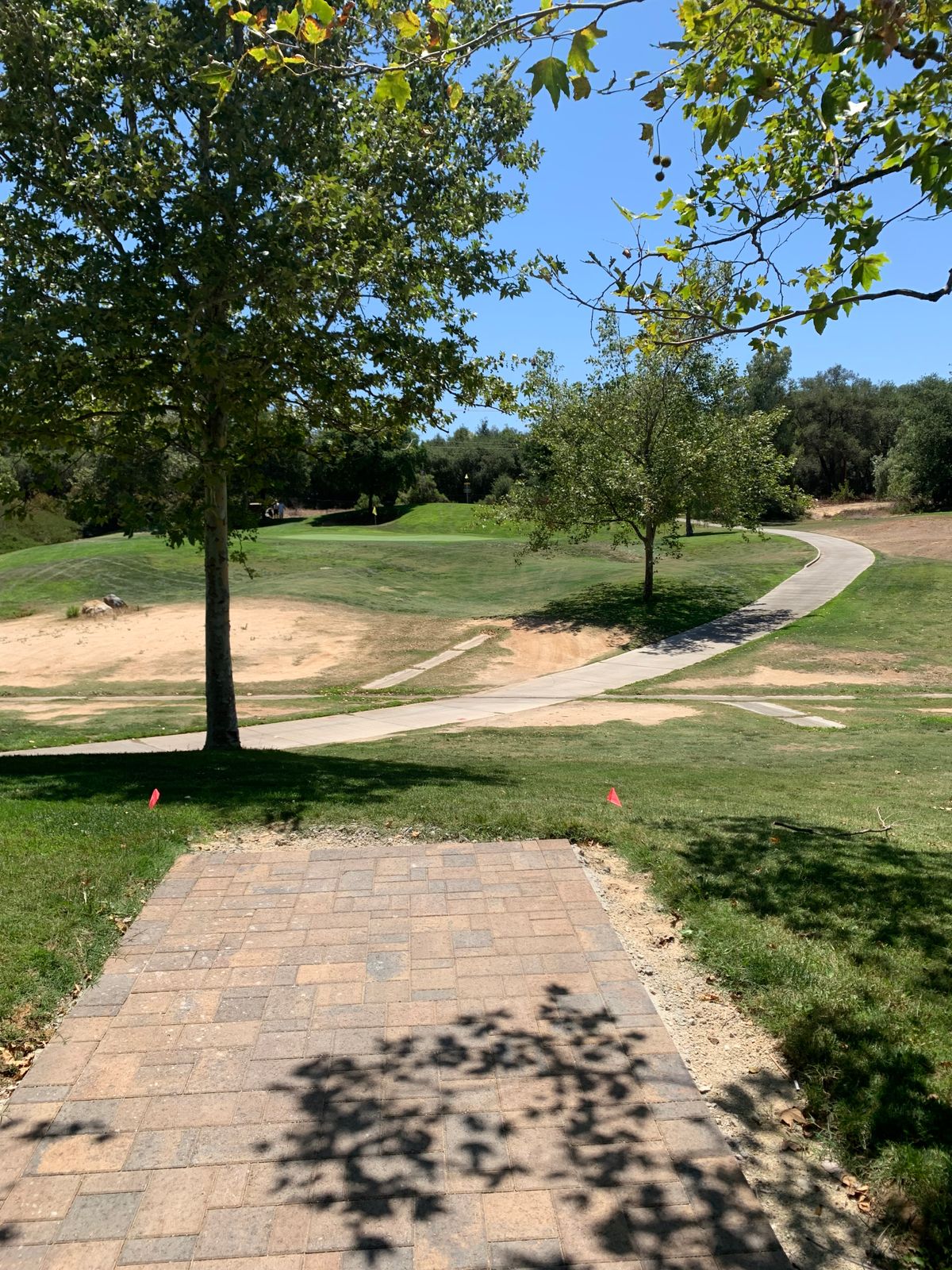 Hole 15 new tee pad