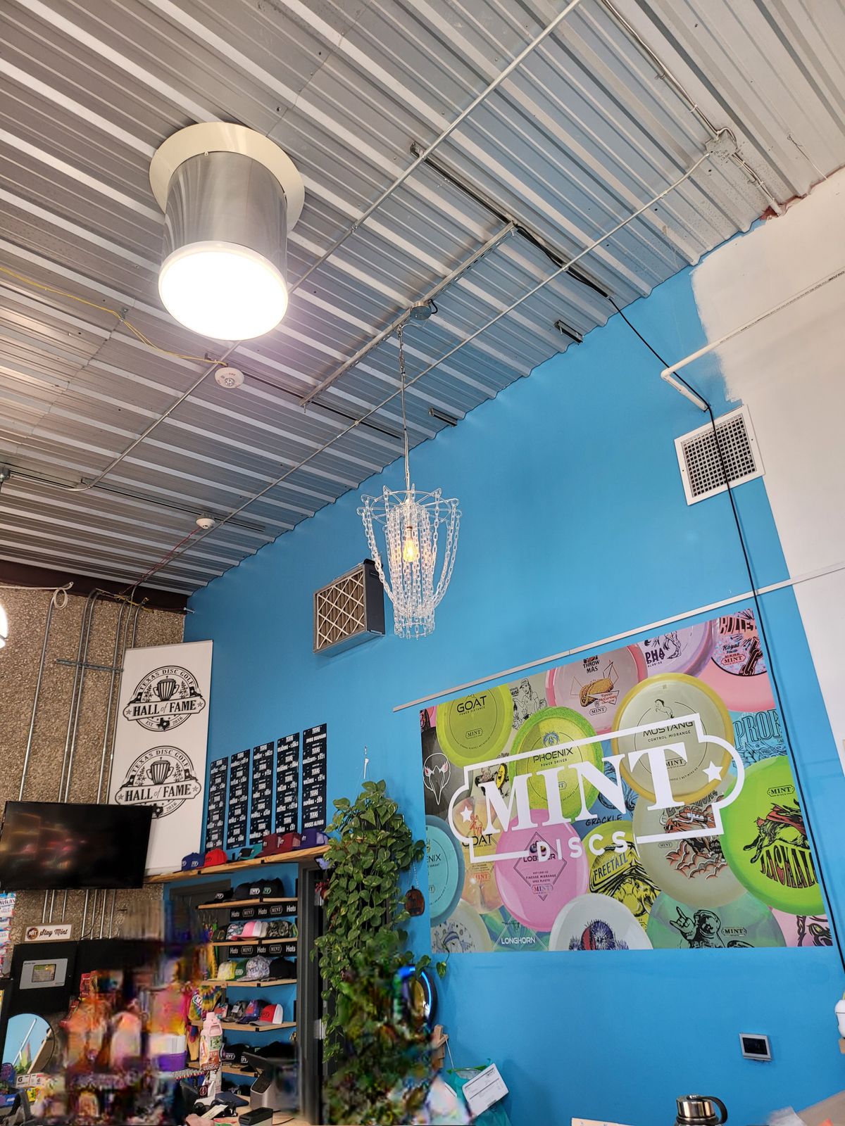 The Mint shop.
