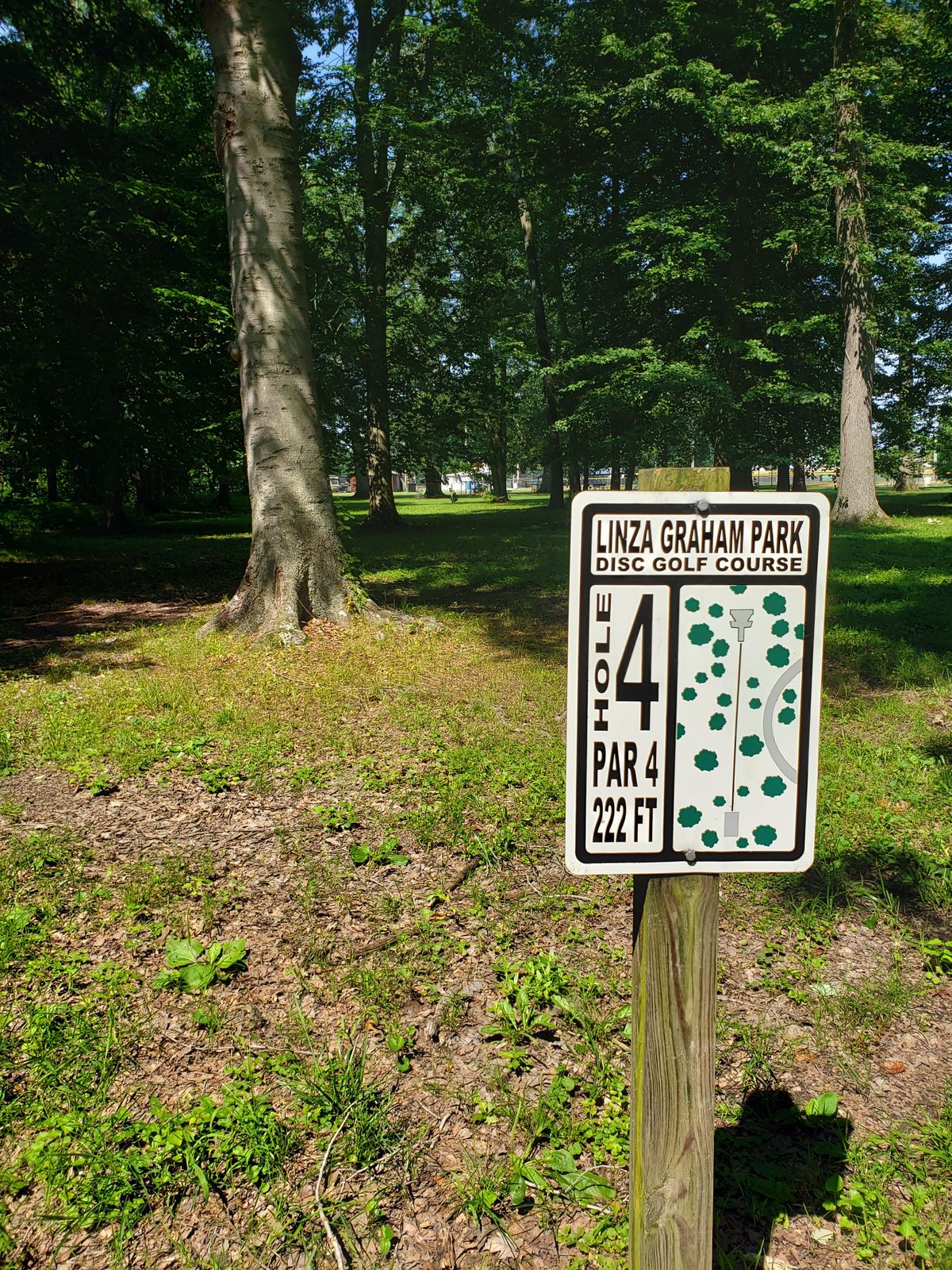 #4 Sign. Should be Par 3 for seasoned players.