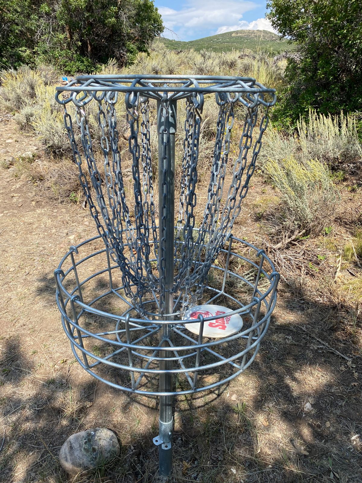 First ace at Blue Sky. Flick into hole #3