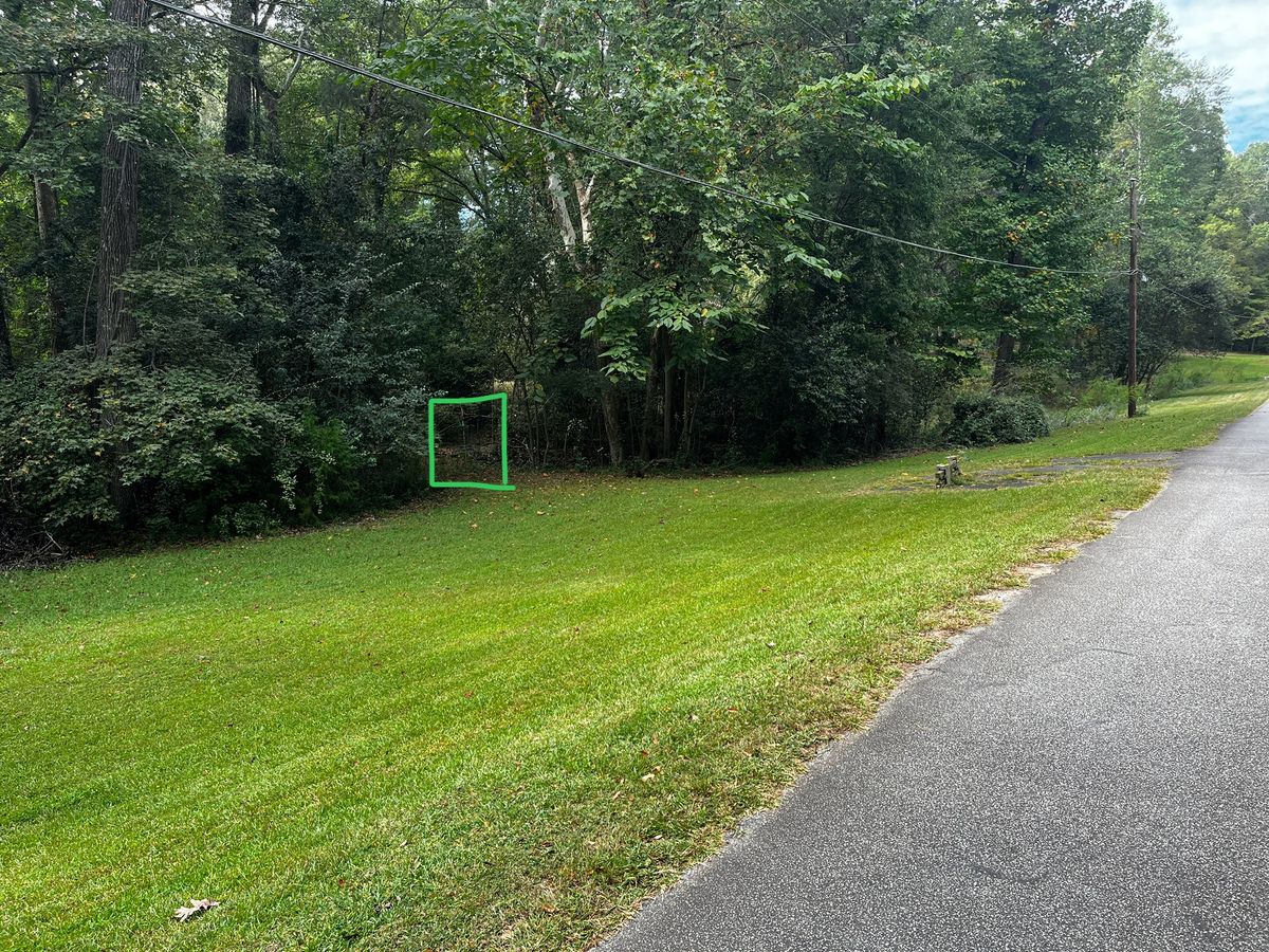 Basket of hole 10 tucked in the nook