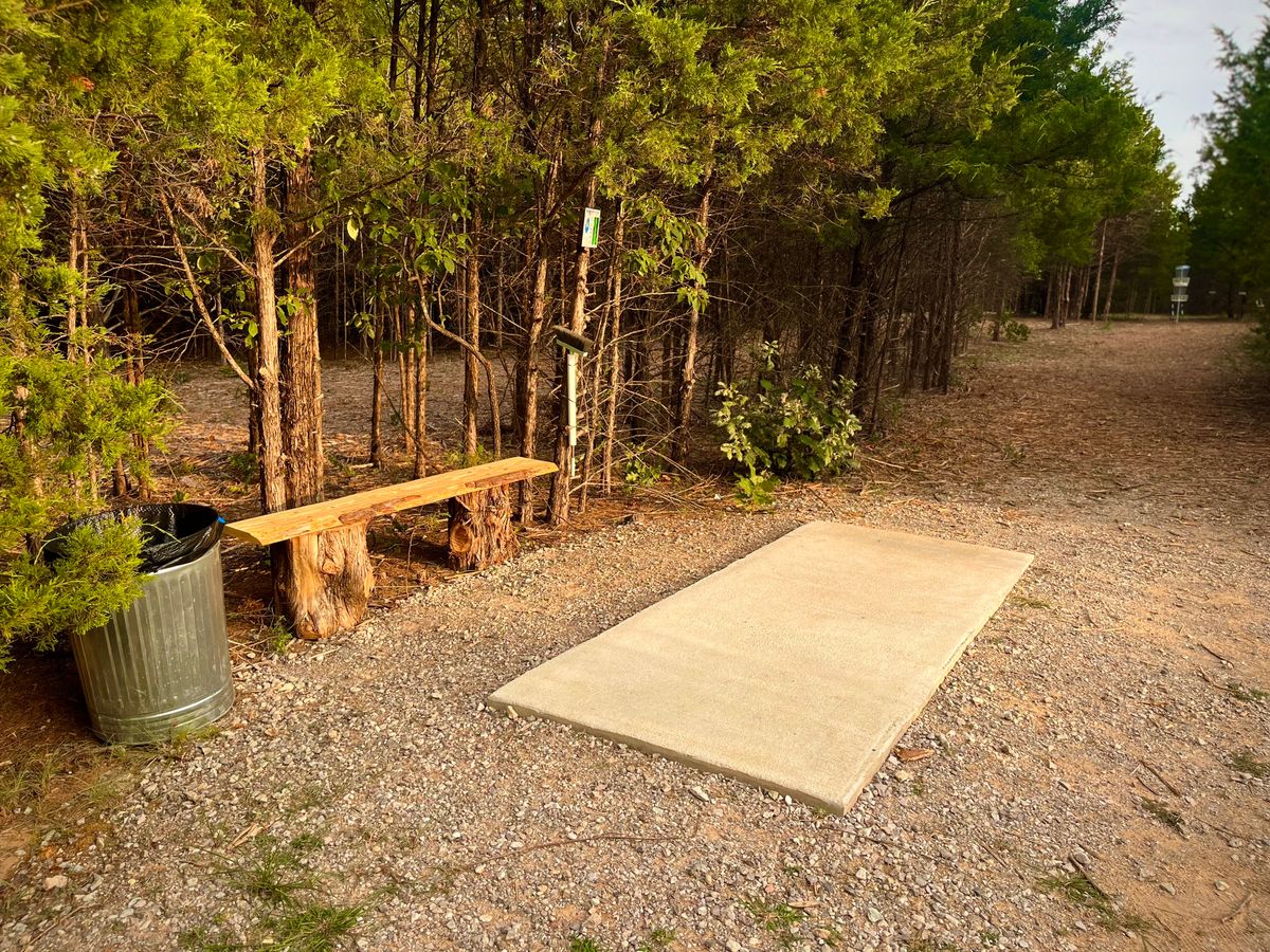 Hole 14 teepad