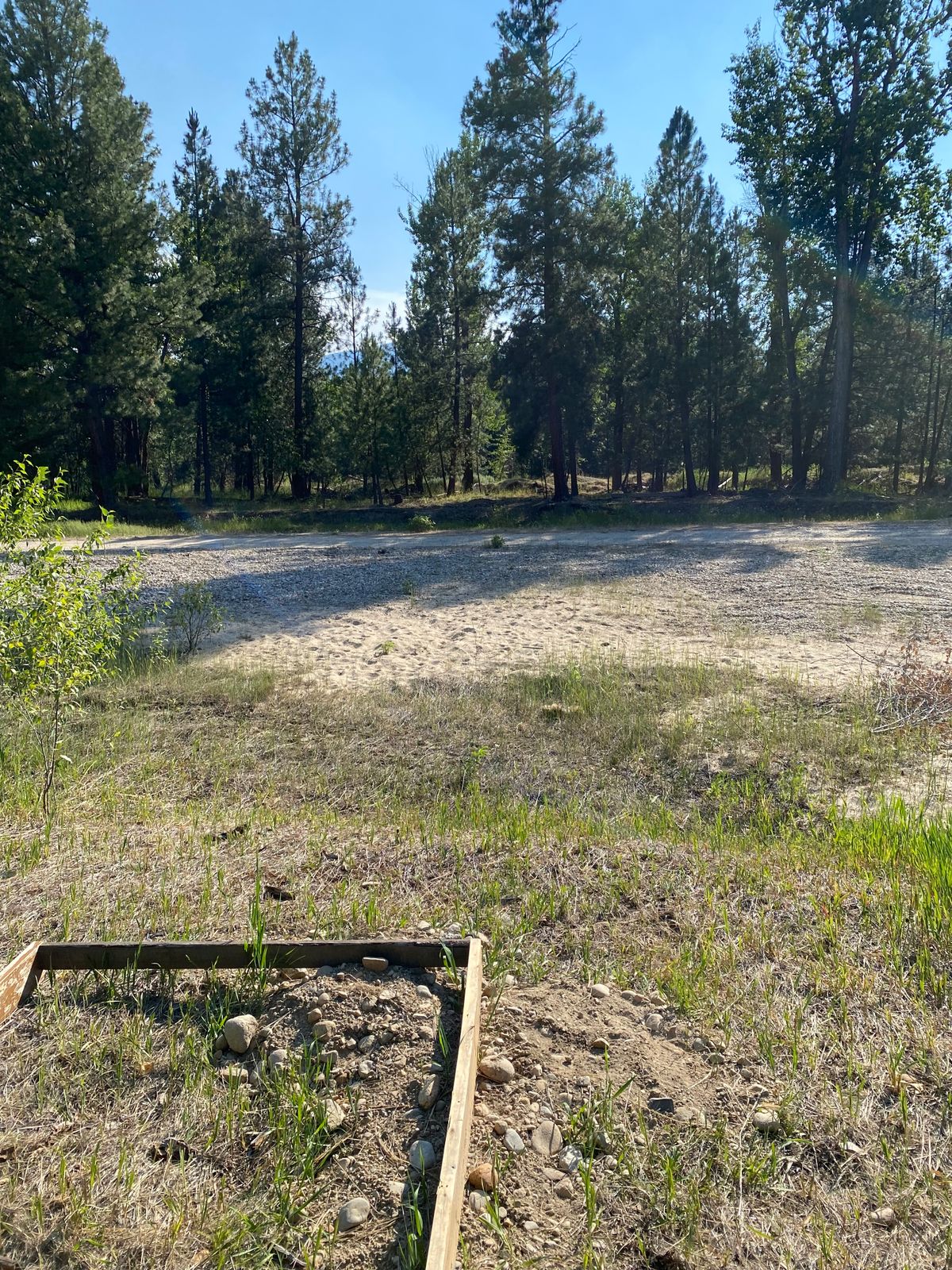 Hole 8 Long through the gap and past the the field